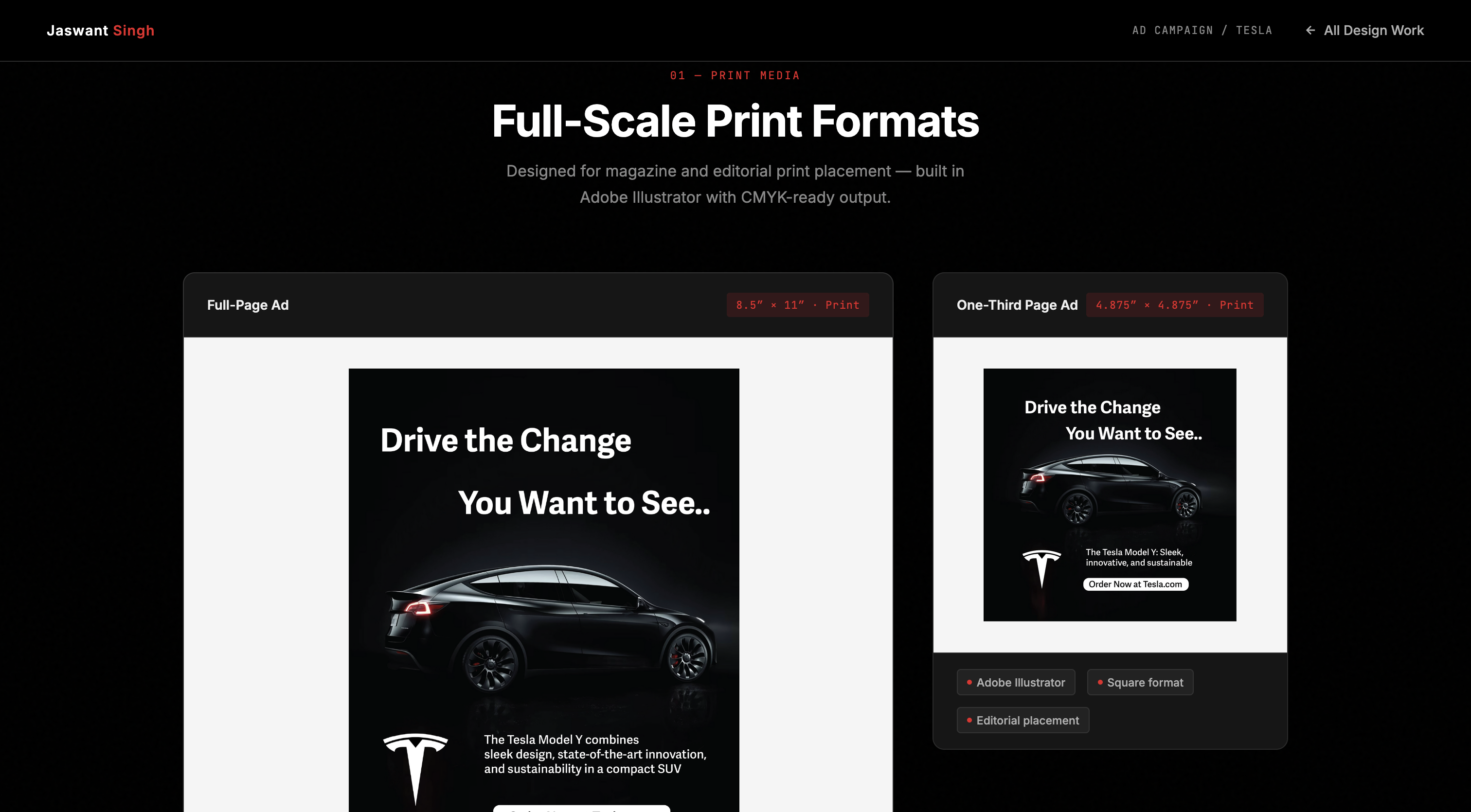 Ad Campaign Designs